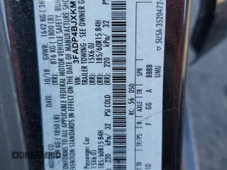 2019 Ford Fiesta SE z VIN 3FADP4BJXKM109534, wystawiony jako Copart lot #54074555 z przebiegiem 84 360 mil mil oraz Szkoda całkowita • Salvage title. Historia ofert i sprzedaży dostępna na DreamBid. Obrazek 12.