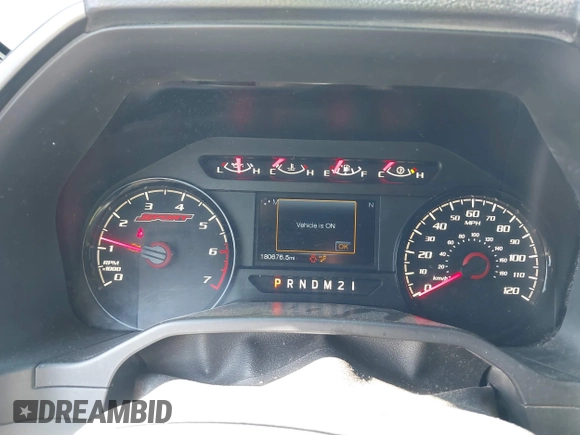 2017 Ford F-150 XL with VIN 1FTEW1EF5HFB09666, listed as a IAAI auction lot 41697476 with 180,676 mi miles. Bid and sale history available at carsss.com. Image 7.