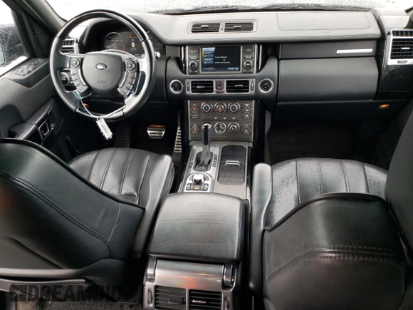 2012 Land Rover Range Rover SC with VIN SALMF1E46CA368272, listed as a Copart auction lot 78588034 with 124,179 mi miles and Salvage title. Bid and sale history available at DreamBid. Image 8.