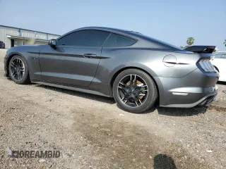 2018 Ford Mustang GT with VIN 1FA6P8CF2J5143689, listed as a Copart auction lot 51281165 with 95,816 mi miles and Salvage title. Bid and sale history available at DreamBid. Image 2.