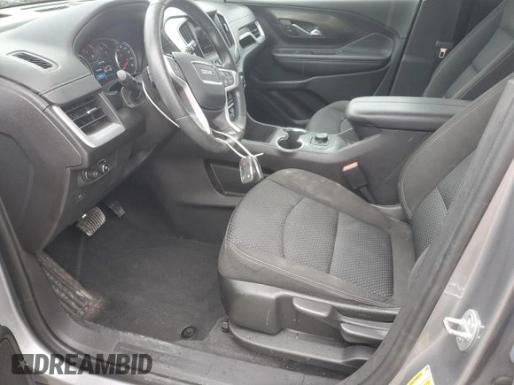 2024 GMC Terrain SLE with VIN 3GKALMEGXRL156124, listed as a Copart auction lot 60152115 with 38,215 mi miles and Salvage title. Bid and sale history available at DreamBid. Image 7.