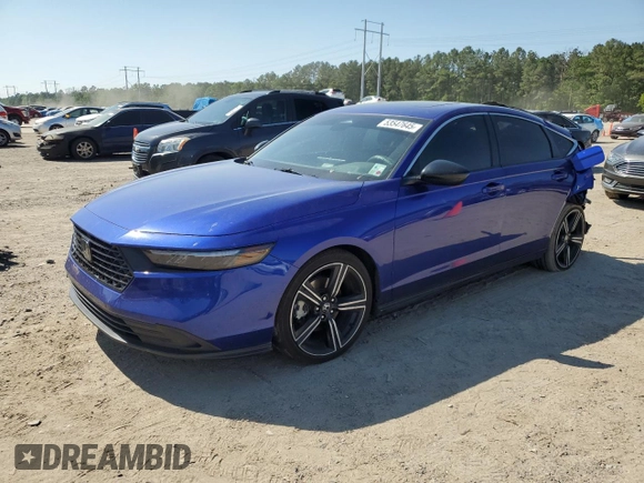 2024 Honda Accord Sport with VIN 1HGCY2F59RA000267, listed as a Copart auction lot 53547645 with 68,815 mi miles and Salvage title. Bid and sale history available at DreamBid. Image 1.
