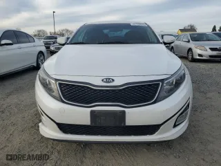 2015 Kia Optima LX with VIN KNAGM4A78F5663556, listed as a Copart auction lot 47132615 with 115,413 mi miles and Salvage Title. Bid and sale history available at carsss.com. Image 5.