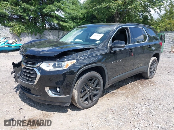 2021 Chevrolet Traverse LT Cloth with VIN 1GNERGKW1MJ270576, listed as a IAAI auction lot 40166565 with 40,674 mi miles. Bid and sale history available at carsss.com. Image 17.