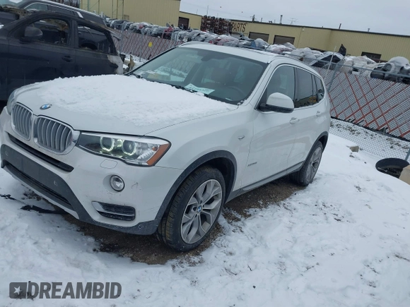 2017 BMW X3 xDrive28i z VIN 5UXWX9C50H0T09138, wystawiony jako IAAI lot #41294326 z przebiegiem 103 332 mil mil oraz . Historia ofert i sprzedaży dostępna na DreamBid. Obrazek 17.