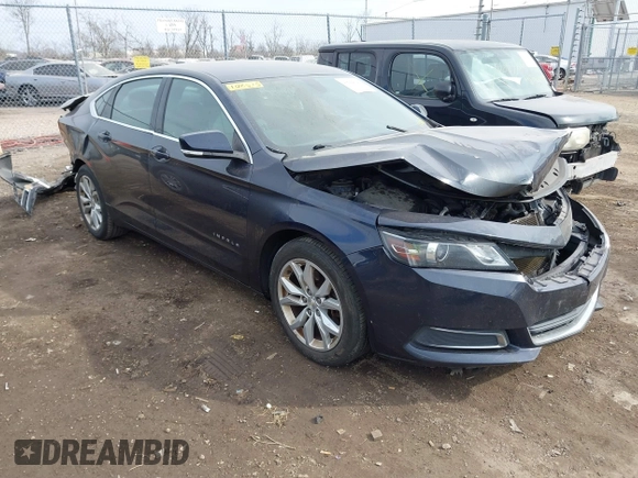 2017 Chevrolet Impala LT with VIN 2G1105S38H9108515, listed as a IAAI auction lot 41784920 with 173,553 mi miles and . Bid and sale history available at DreamBid. Image 1.