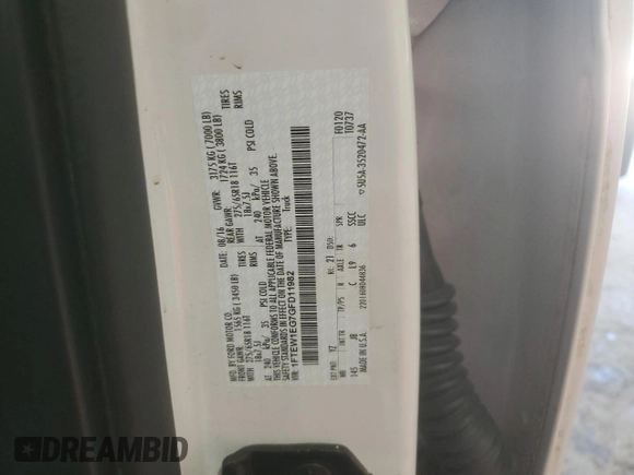 2016 Ford F-150 XLT with VIN 1FTEW1EG7GFD11982, listed as a Copart auction lot 62224995 with 136,187 mi miles and Salvage title. Bid and sale history available at DreamBid. Image 12.