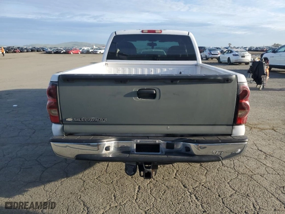 2006 Chevrolet Silverado 1500 LT1 with VIN 1GCEC19Z36Z116284, listed as a Copart auction lot 50092795 with 0 mi miles and Salvage Title. Bid and sale history available at carsss.com. Image 6.