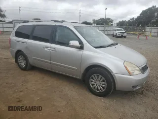 2012 Kia Sedona LX with VIN KNDMG4C79C6447490, listed as a Copart auction lot 78223984 with 167,629 mi miles and Salvage Title. Bid and sale history available at carsss.com. Image 4.
