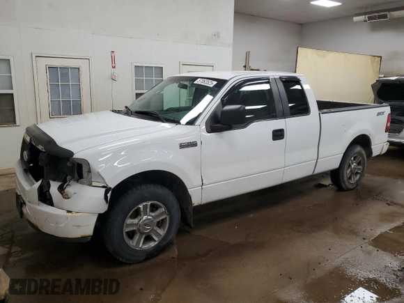 2007 Ford F-150 STX with VIN 1FTRX12W27FA94626, listed as a Copart auction lot 57063525 with 195,005 mi miles and Clean title. Bid and sale history available at DreamBid. Image 1.
