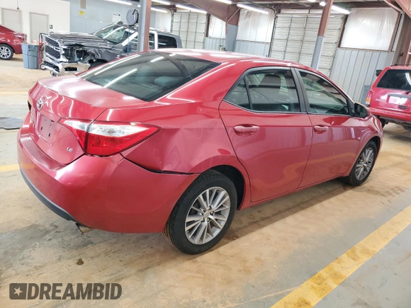2014 Toyota Corolla L with VIN 2T1BURHE3EC083082, listed as a Copart auction lot 61215125 with 184,393 mi miles and Clean title. Bid and sale history available at DreamBid. Image 3.