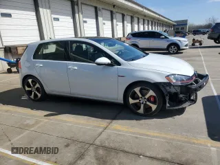 2017 Volkswagen GTI S with VIN 3VW547AU3HM011262, listed as a Copart auction lot 52087165 with 76,054 mi miles and Salvage Title. Bid and sale history available at DreamBid. Image 4.