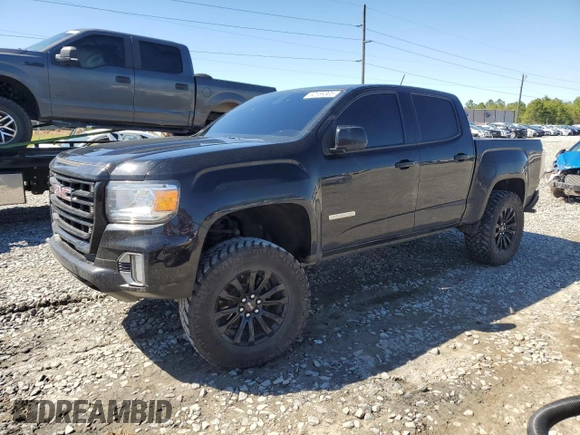 2022 GMC Canyon 2WD Elevation z VIN 1GTG5CENXN1320725, wystawiony jako Copart lot #50169305 z przebiegiem 58 165 mil mil oraz Szkoda całkowita • Salvage title. Historia ofert i sprzedaży dostępna na DreamBid. Obrazek 1.