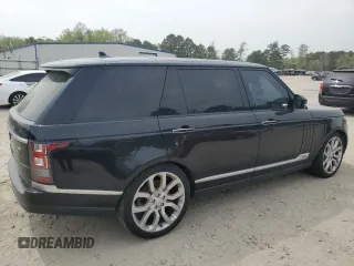 2016 Land Rover Range Rover with VIN SALGV3EF8GA256883, listed as a Copart auction lot 51969925 with 134,451 mi miles and Clean Title. Bid and sale history available at DreamBid. Image 3.