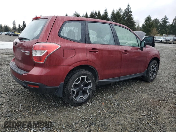 2015 Subaru Forester 2.5i with VIN JF2SJAAC6FG817043, listed as a Copart auction lot 46461615 with 80,895 mi miles and Salvage Title. Bid and sale history available at carsss.com. Image 3.