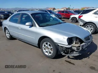 2002 Mercury Sable GS with VIN 1MEFM50U82G605715, listed as a IAAI auction lot 42148296 with 115,423 mi miles and . Bid and sale history available at DreamBid. Image 1.