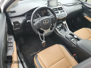 2016 Lexus NX 200t with VIN JTJBARBZ1G2093127, listed as a Copart auction lot 58382955 with 52,199 mi miles and Salvage title. Bid and sale history available at DreamBid. Image 8.