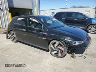 2024 Volkswagen Golf GTI S with VIN WVWGA7CD7RW215078, listed as a Copart auction lot 50178825 with 0 mi miles and Non Repairable. Bid and sale history available at carsss.com. Image 4.