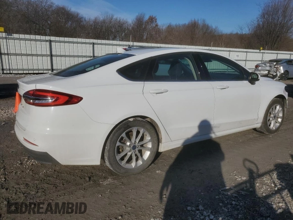 2020 Ford Fusion SE with VIN 3FA6P0H7XLR153938, listed as a Copart auction lot 89299725 with 167,855 mi miles and Salvage Title. Bid and sale history available at carsss.com. Image 3.