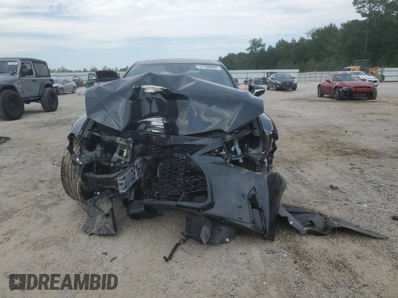 2024 Lexus IS 350 F Sport with VIN JTHGZ1B26R5077771, listed as a Copart auction lot 57396885 with 16,162 mi miles and Salvage title. Bid and sale history available at DreamBid. Image 5.