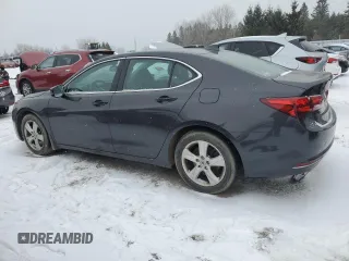 2015 Acura TLX with VIN 19UUB1F37FA800401, listed as a Copart auction lot 82857114 with 120,370 mi miles and Clean Title. Bid and sale history available at carsss.com. Image 2.