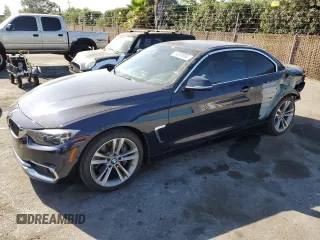 2018 BMW 4 Series 440i z VIN WBA4Z5C5XJEA32843, wystawiony jako Copart lot #74080694 z przebiegiem 32 963 mil mil oraz Szkoda całkowita • Salvage title. Historia ofert i sprzedaży dostępna na DreamBid. Obrazek 1.