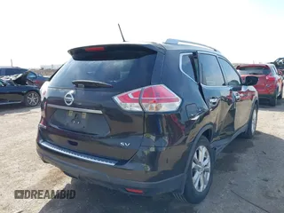 2016 Nissan Rogue SV with VIN KNMAT2MT9GP656436, listed as a IAAI auction lot 41902170 with 117,873 mi miles and . Bid and sale history available at carsss.com. Image 4.