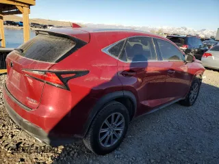 2018 Lexus NX with VIN JTJBARBZ4J2162707, listed as a Copart auction lot 89142635 with 47,038 mi miles and Salvage Title. Bid and sale history available at carsss.com. Image 3.