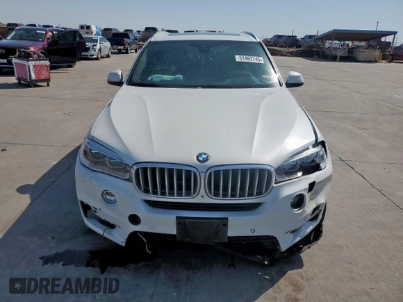 2017 BMW X5 xDrive50i with VIN 5UXKR6C32H0U13460, listed as a Copart auction lot 51462745 with 97,749 mi miles and Salvage title. Bid and sale history available at DreamBid. Image 5.