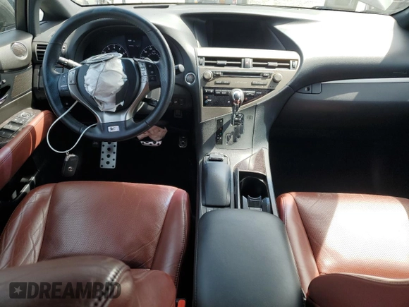 2015 Lexus RX 350 with VIN 2T2BK1BA9FC328753, listed as a Copart auction lot 55903305 with 104,891 mi miles and Salvage Title. Bid and sale history available at DreamBid. Image 8.
