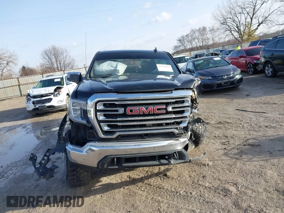 2021 GMC Sierra 1500 with VIN 1GTU9BET1MZ345769, listed as a IAAI auction lot 41729353 with 62,369 mi miles and . Bid and sale history available at DreamBid. Image 12.