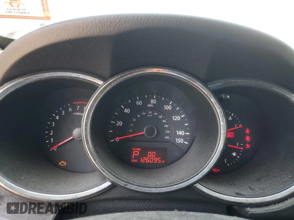 2012 Kia Sorento LX with VIN 5XYKTCA66CG282938, listed as a Copart auction lot 53566645 with 126,095 mi miles and Clean Title. Bid and sale history available at carsss.com. Image 9.
