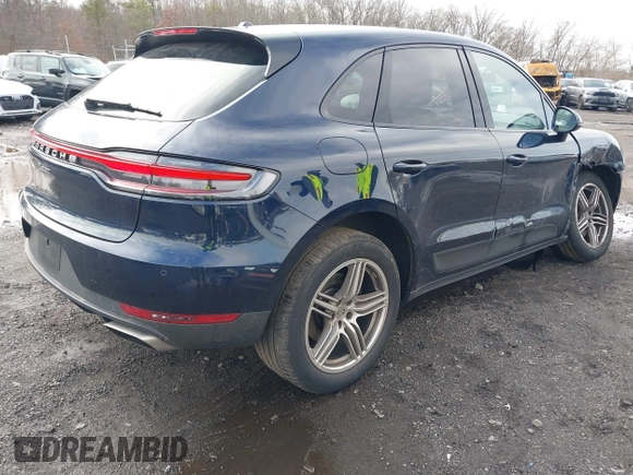 2021 Porsche Macan with VIN WP1AA2A51MLB14096, listed as a IAAI auction lot 41734166 with 17,702 mi miles and . Bid and sale history available at DreamBid. Image 4.