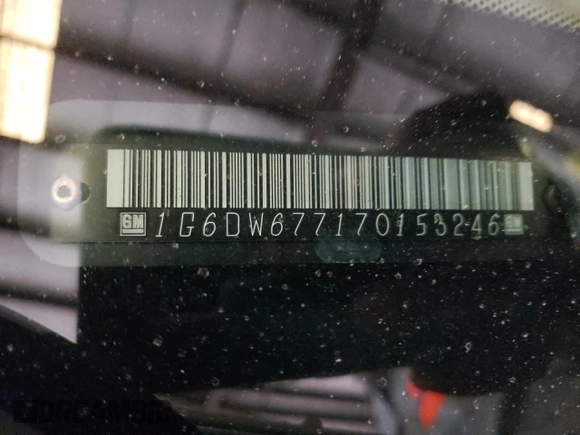 2007 Cadillac STS z VIN 1G6DW677170153246, wystawiony jako Copart lot #59531015 z przebiegiem 65 092 mil mil oraz Szkoda całkowita • Salvage title. Historia ofert i sprzedaży dostępna na DreamBid. Obrazek 13.