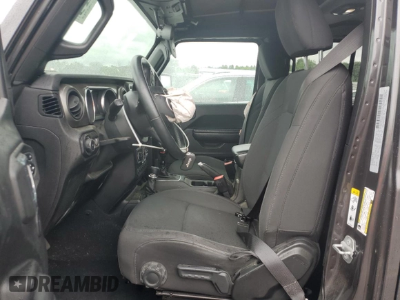 2018 Jeep Wrangler Unlimited Sport S с VIN 1C4HJXDG5JW171809, выставлен на аукционе Copart как лот 57834345 с пробегом 74 012 миль миль и Списание • Salvage title. История ставок и продаж доступна на DreamBid. Изображение 7.