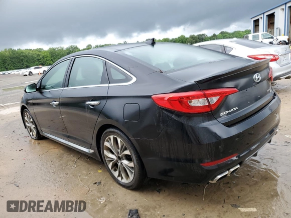 2015 Hyundai Sonata Sport with VIN 5NPE34AB7FH117090, listed as a Copart auction lot 55347845 with 131,090 mi miles and Clean Title. Bid and sale history available at carsss.com. Image 2.