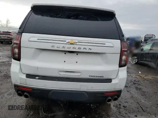 2021 Chevrolet Suburban Premier с VIN 1GNSCFKD9MR284417, выставлен на аукционе Copart как лот 47981755 с пробегом 53 316 миль миль и На запчасти • Non repairable. История ставок и продаж доступна на DreamBid. Изображение 6.
