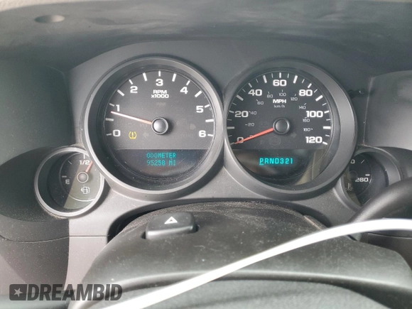 2007 Chevrolet Silverado 1500 Work Truck with VIN 2GCEC13C371519647, listed as a Copart auction lot 84474094 with 95,258 mi miles and Salvage Title. Bid and sale history available at DreamBid. Image 9.