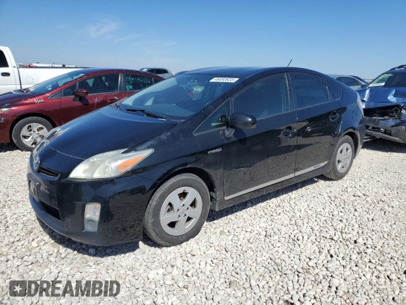 2011 Toyota Prius I with VIN JTDKN3DU5B5299371, listed as a Copart auction lot 46093655 with 165,171 mi miles and Salvage Title. Bid and sale history available at carsss.com. Image 1.
