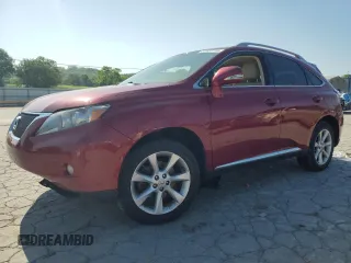 2010 Lexus RX 350 with VIN 2T2ZK1BA3AC026320, listed as a Copart auction lot 54537715 with Not Provided miles and Salvage Title. Bid and sale history available at DreamBid. Image 1.