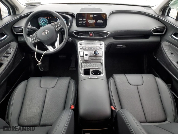 2023 Hyundai Santa Fe Hybrid SEL Premium with VIN 5NMS3DA11PH023733, listed as a Copart auction lot 45400575 with 3,249 mi miles and Salvage Title. Bid and sale history available at carsss.com. Image 8.