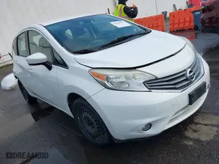 2015 Nissan Versa Note S with VIN 3N1CE2CPXFL404411, listed as a IAAI auction lot 41199591 with 143,763 mi miles. Bid and sale history available at carsss.com. Image 1.