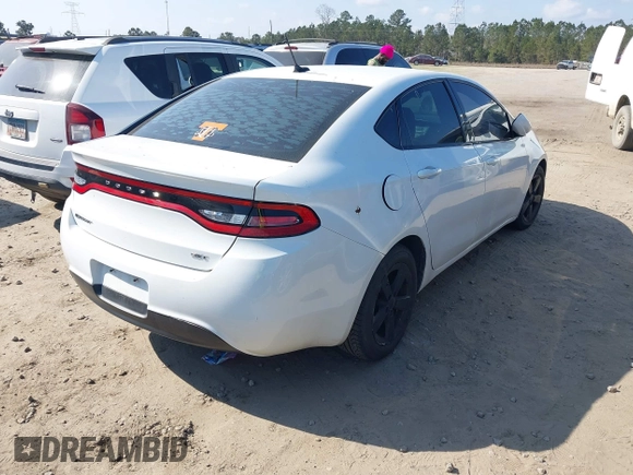 2015 Dodge Dart SXT with VIN 1C3CDFBB0FD431902, listed as a IAAI auction lot 41552504 with 163,738 mi miles. Bid and sale history available at carsss.com. Image 4.