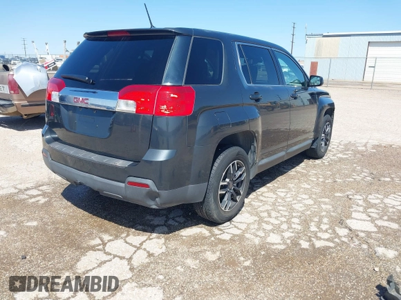 2013 GMC Terrain SLE with VIN 2GKALMEK0D6247436, listed as a IAAI auction lot 41975284 with 128,445 mi miles. Bid and sale history available at carsss.com. Image 4.