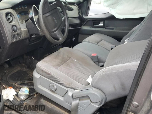 2012 Ford F-150 XL with VIN 1FTMF1EM0CFB22909, listed as a Copart auction lot 55887475 with 154,966 mi miles and Salvage title. Bid and sale history available at DreamBid. Image 8.