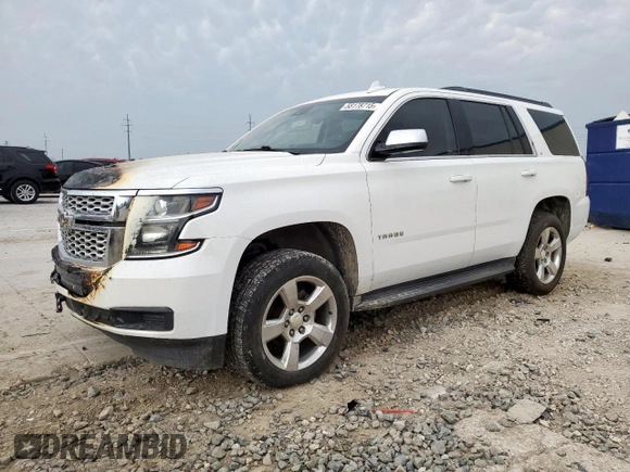 2016 Chevrolet Tahoe LT z VIN 1GNSKBKC7GR256834, wystawiony jako Copart lot #58178715 z przebiegiem 218 946 mil mil oraz Szkoda całkowita • Salvage title. Historia ofert i sprzedaży dostępna na DreamBid. Obrazek 1.