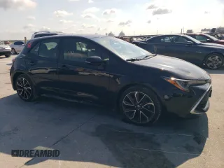 2022 Toyota Corolla Hatchback XSE with VIN JTNA4MBE9N3174773, listed as a Copart auction lot 76005204 with 41,781 mi miles and Salvage Title. Bid and sale history available at carsss.com. Image 4.