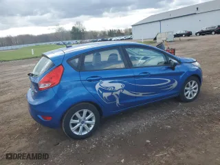 2011 Ford Fiesta SE with VIN 3FADP4EJ6BM228323, listed as a Copart auction lot 53001145 with 174,776 mi miles and Salvage Title. Bid and sale history available at carsss.com. Image 3.