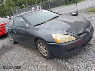 2004 Honda Accord Cpe EX with VIN 1HGCM82624A016042, listed as a IAAI auction lot 41319113 with 288,093 mi miles. Bid and sale history available at carsss.com. Image 1.