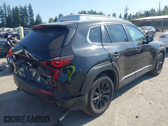2025 Mazda CX-50 S Preferred with VIN 7MMVABBM9SN301063, listed as a IAAI auction lot 42801040 with 23,696 mi miles and . Bid and sale history available at DreamBid. Image 4.